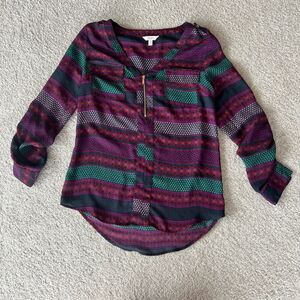 NWOT Candie's Button Up Shirt Size S